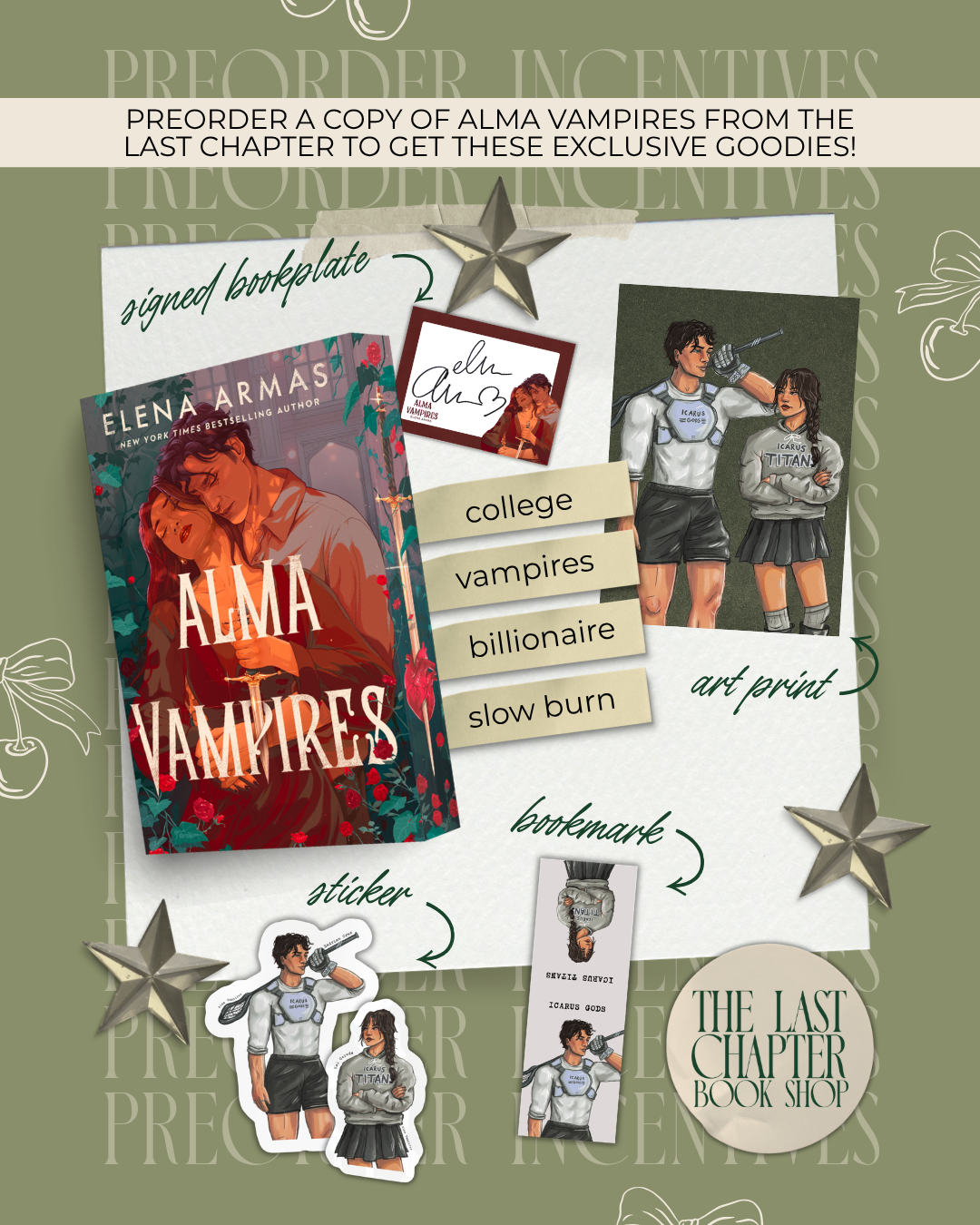 Alma Vampires Preorder Campaign