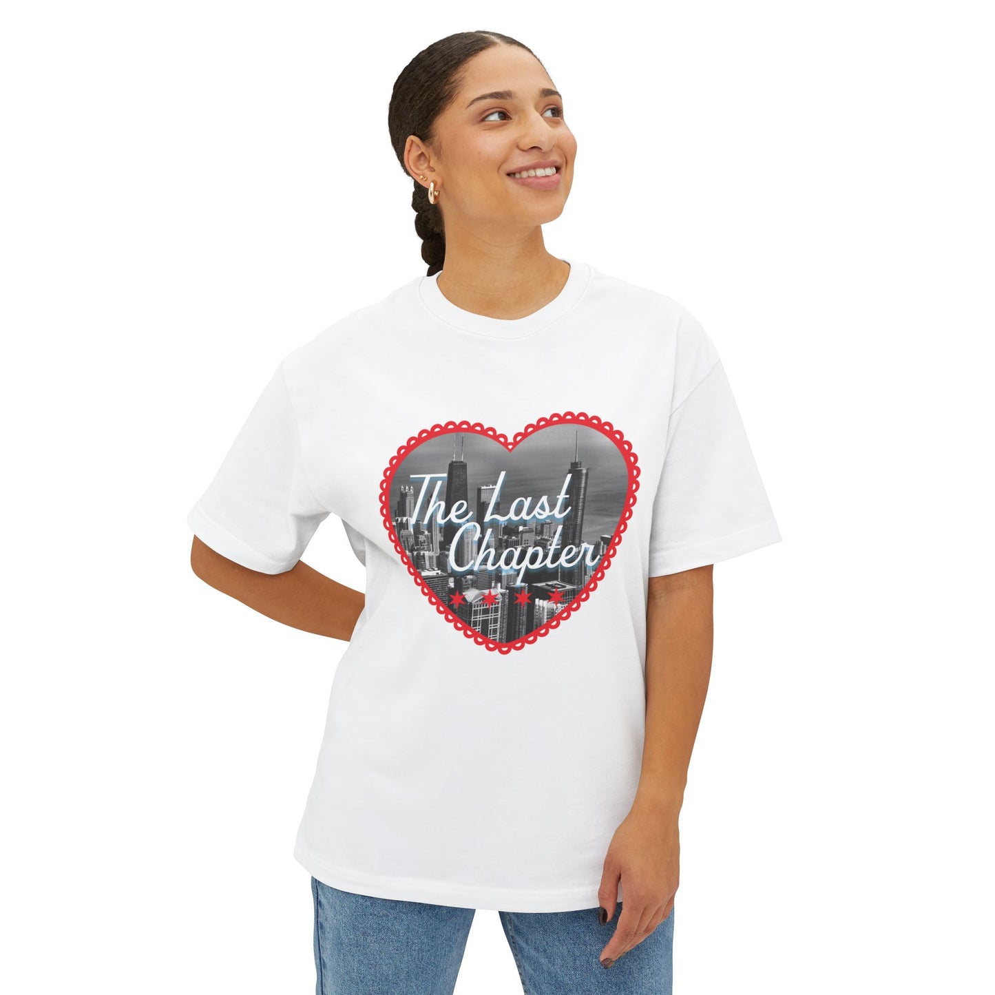 The Last Chapter Heart Boxy Tee