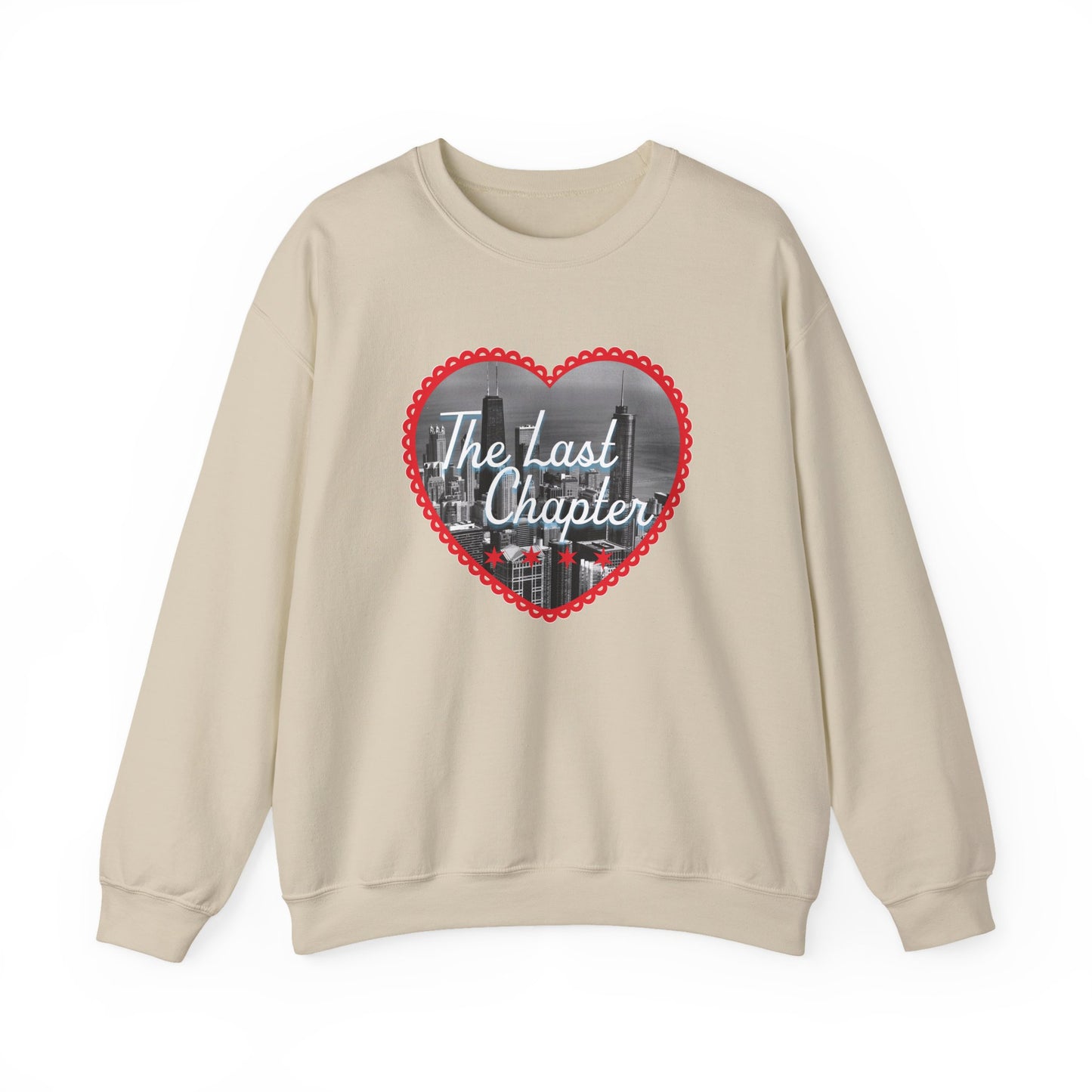 The Last Chapter Heart Crewneck