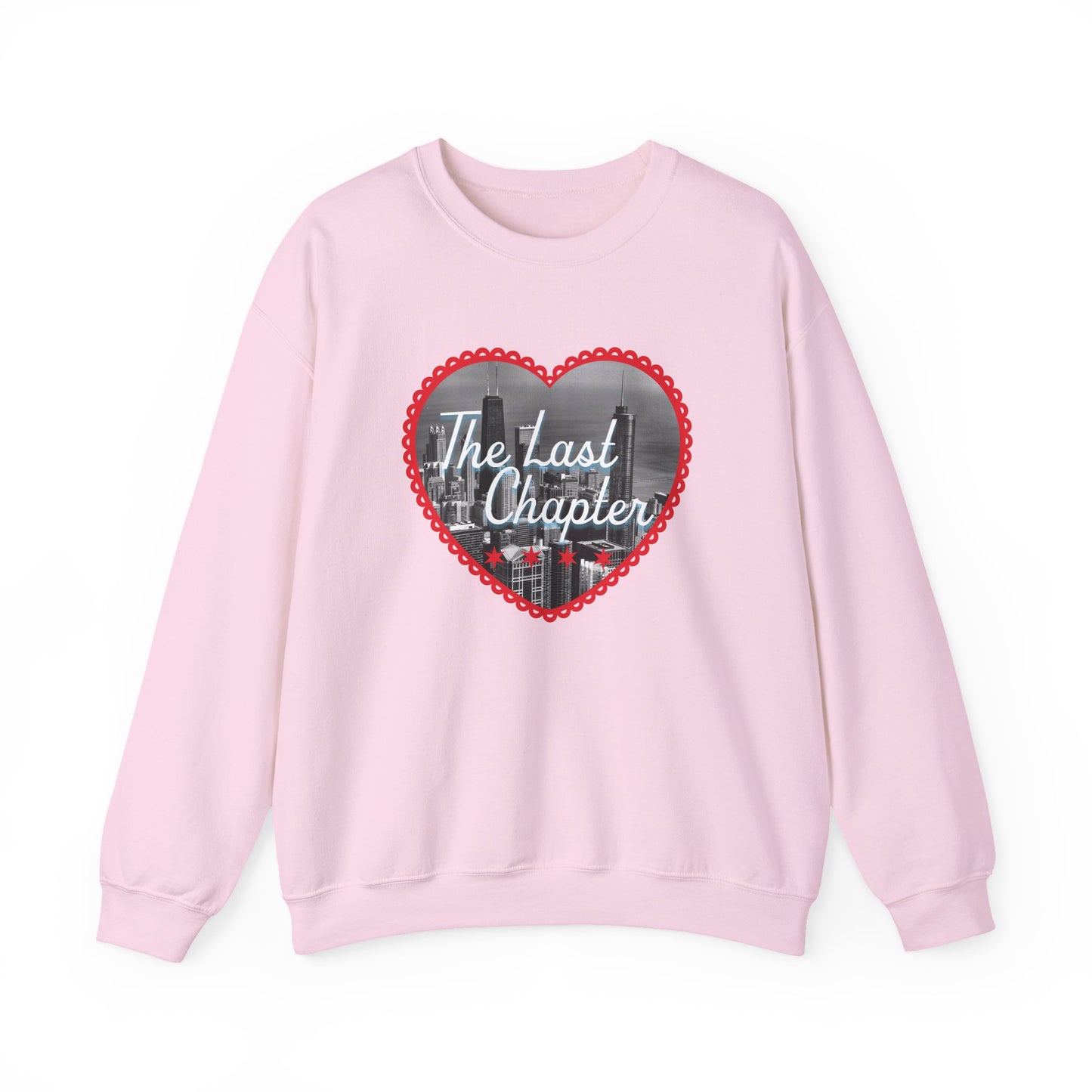 The Last Chapter Heart Crewneck