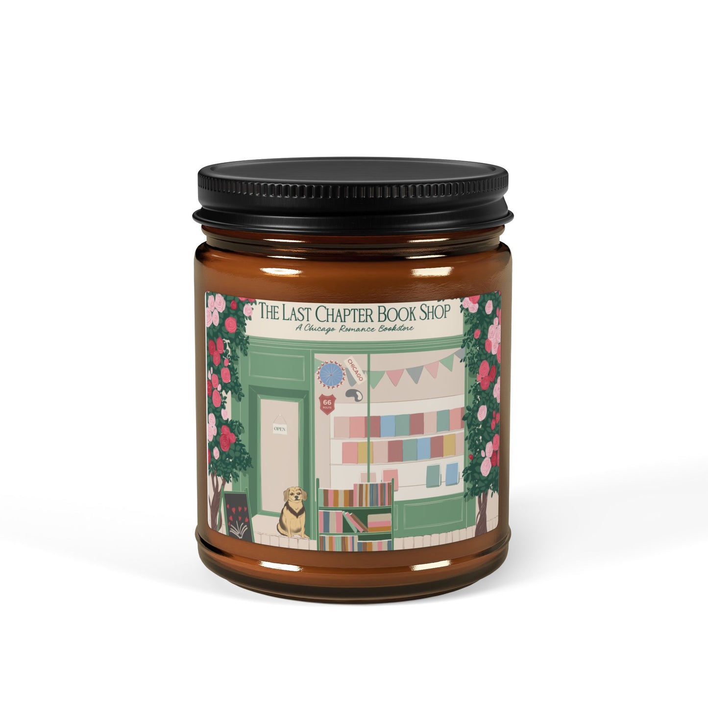 The Last Chapter Art Print Candle