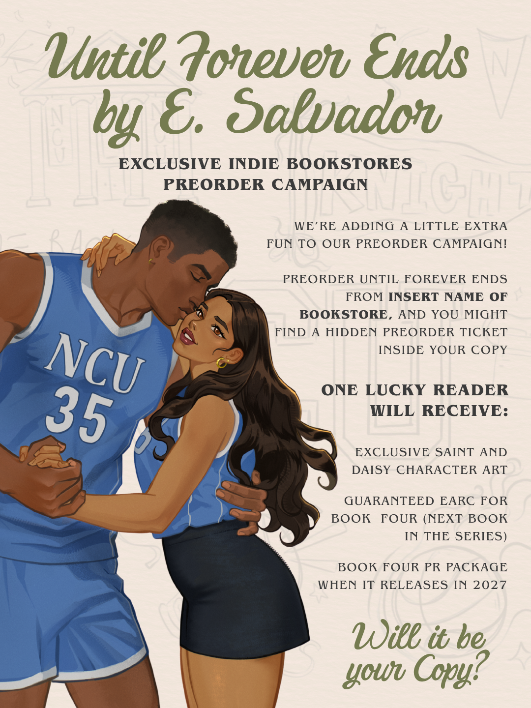 Until Forever Ends Preorder Campaign